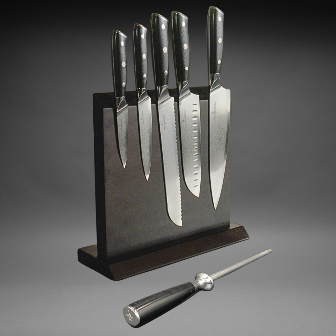 DREAM KITCHEN BUNDLE: 28 Piece Hybrid Pots, Pans, and Damascus Knife Set