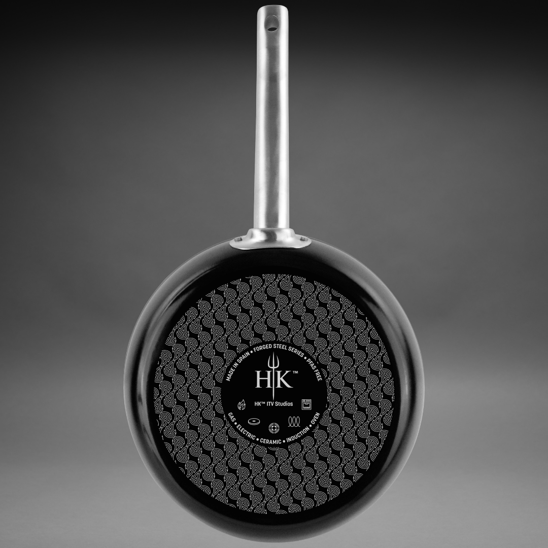 Forged Steel Frying Pan 2 Piece Set