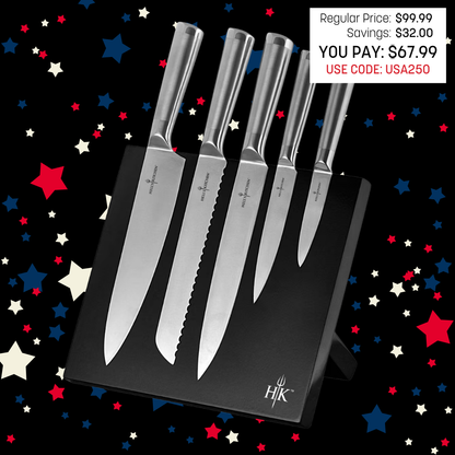 Essential Stainless Steel Knife Set, 6 Piece