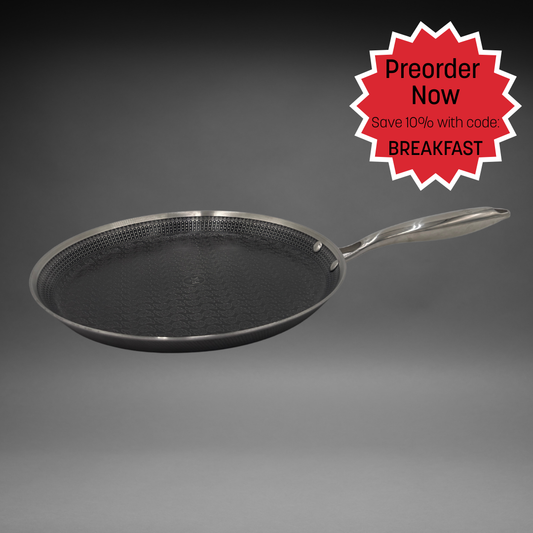 NEW! PFAS-Free Hybrid 12" Griddle: Pre-order