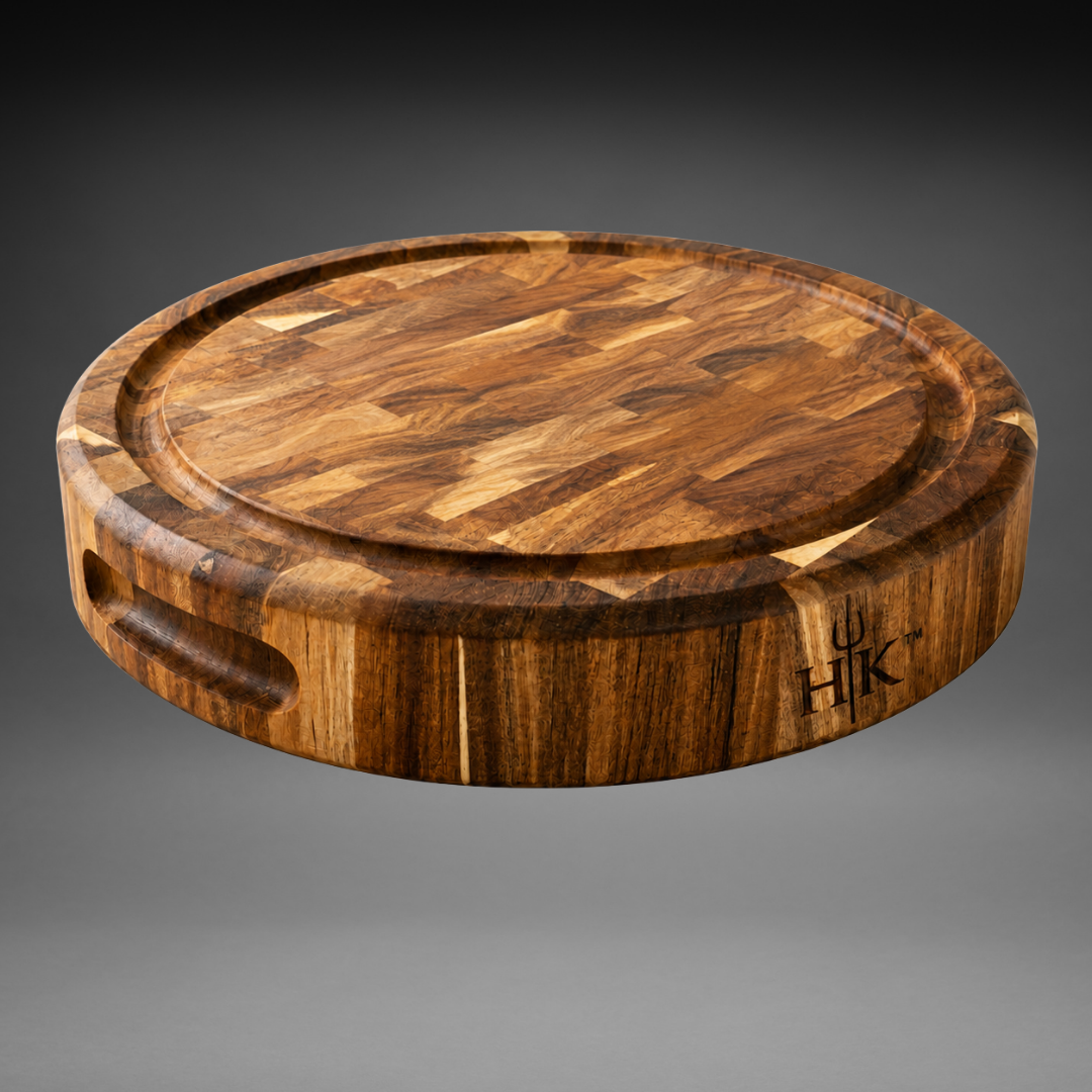 Round End-Grain Cutting Block