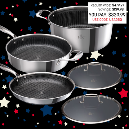 Hybrid 5 Piece Cookware Set