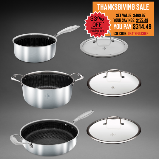 Big Pot Energy: 6 Piece Pot + Lids Bundle