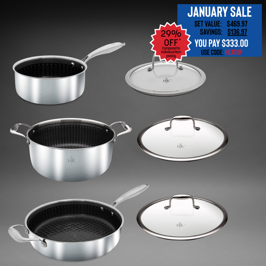 Big Pot Energy: 6 Piece Pot + Lids Bundle