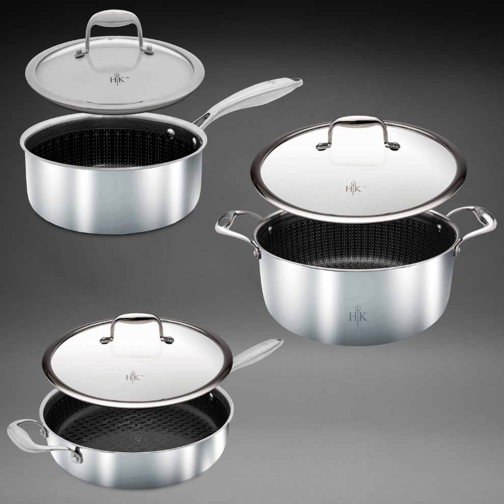 Big Pot Energy: 6 Piece Pot + Lids Set – Hell's Kitchen Store