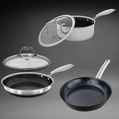 The Breakfast Bundle: 5 Piece Mixed Hybrid & Forged Steel