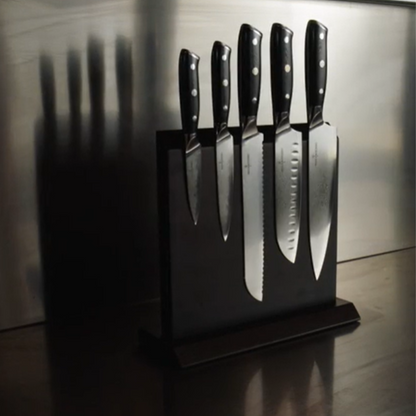 Damascus Steel 7 Piece Complete Knife Set