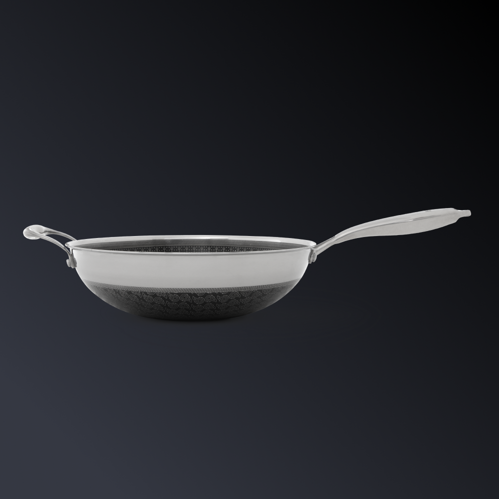 PFAS-Free Hybrid 12" Wok & Lid