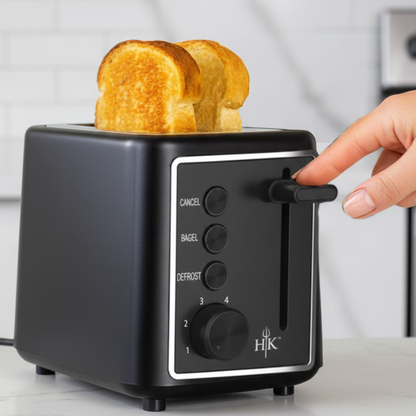 2 Slice Toaster with HK Logo Stamp