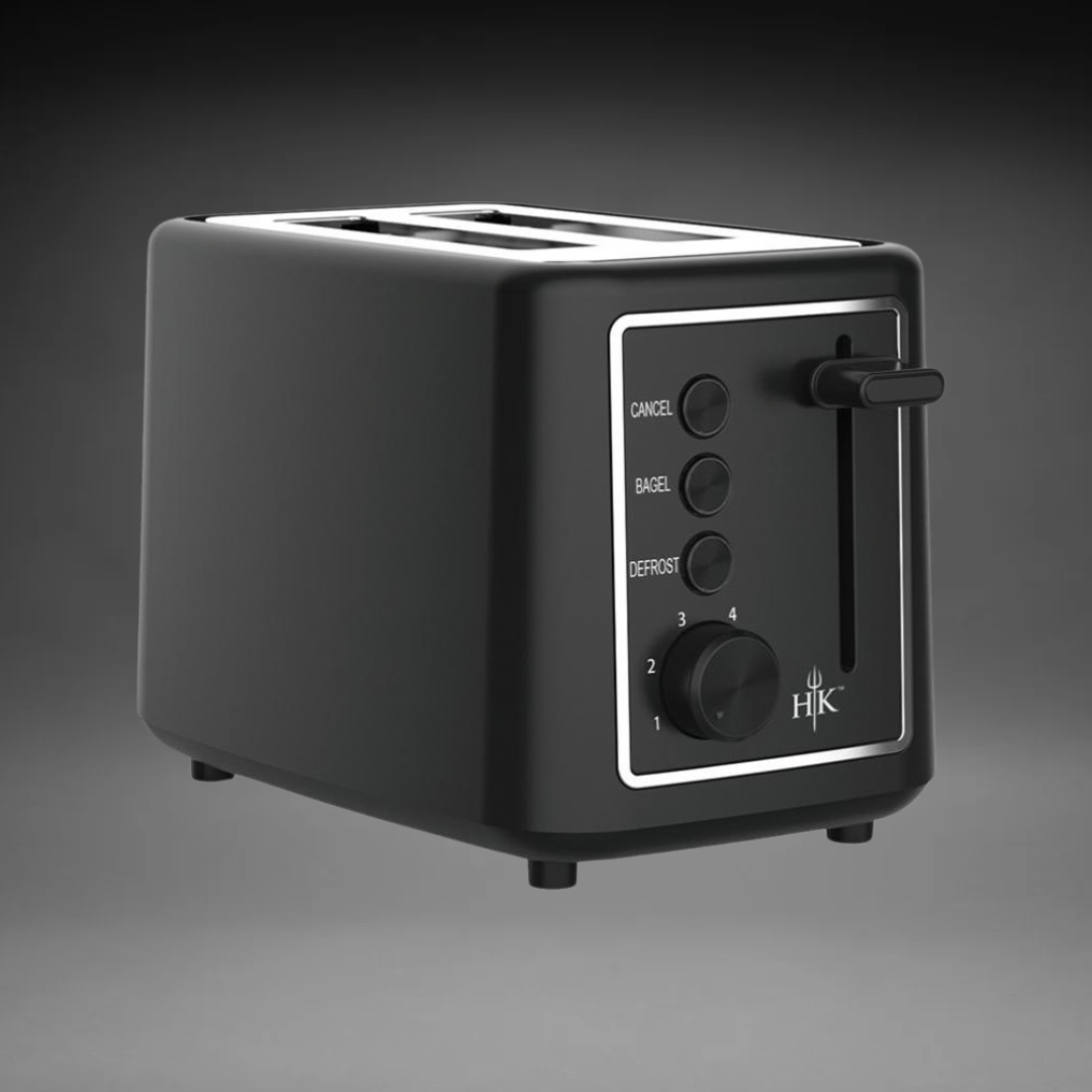 2 Slice Toaster with HK Logo Stamp