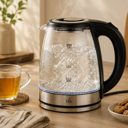 Hell’s Kitchen 1.8L Glass Electric Kettle