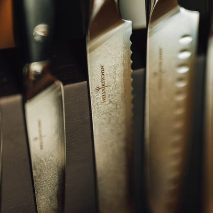 Damascus Steel 7 Piece Complete Knife Set