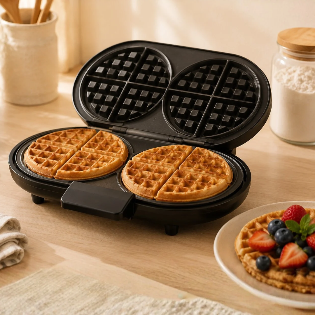 Hell’s Kitchen Dual Waffle Maker