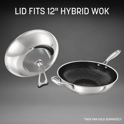 12" Wok Lid