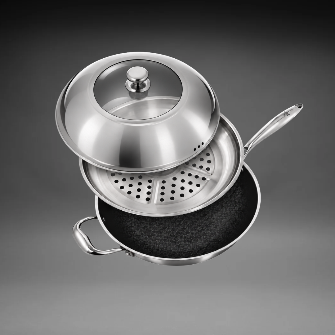12" Steamer Tray for Wok