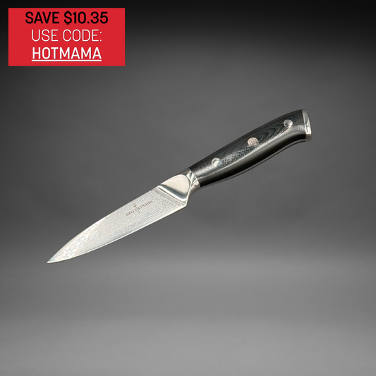SALE! Damascus Steel Paring Knife, 3.5"
