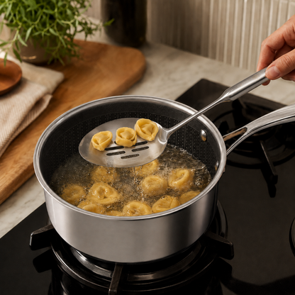 Stainless Steel Utensil Set: 8 PC