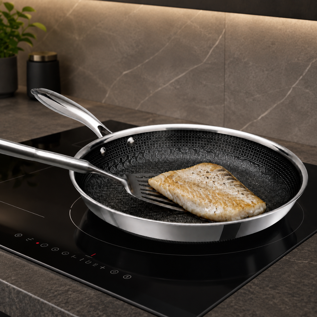 Stainless Steel Utensil Set: 8 PC