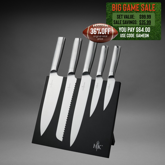 Essential Stainless Steel Knife Set, 6 Piece