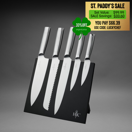 Essential Stainless Steel Knife Set, 6 Piece