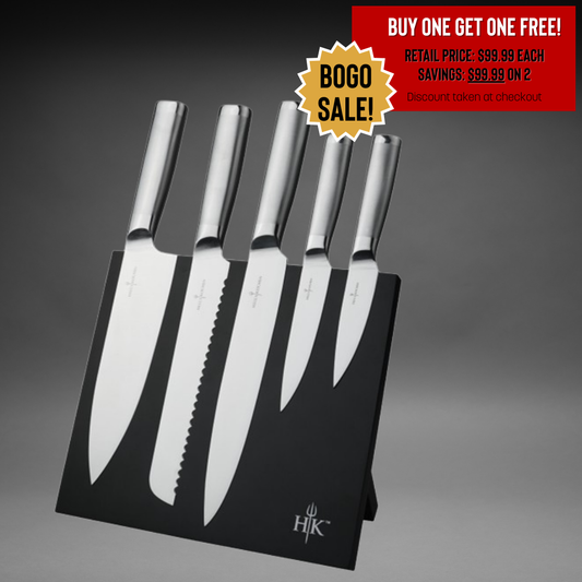 BUY ONE GET ONE FREE Essential Stainless Steel Knife Set, 6 Piece