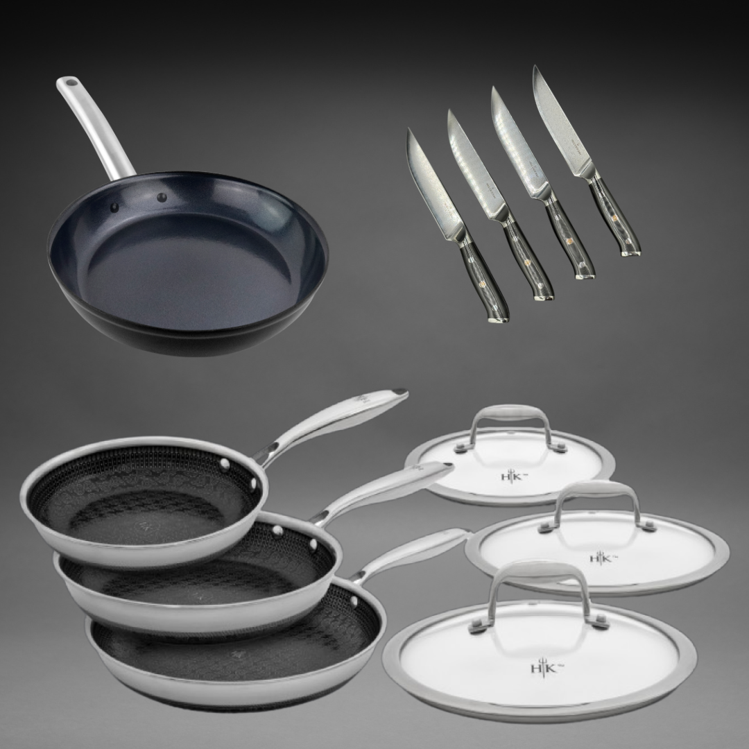Steak, Sizzle and Forge: 11 Piece Set
