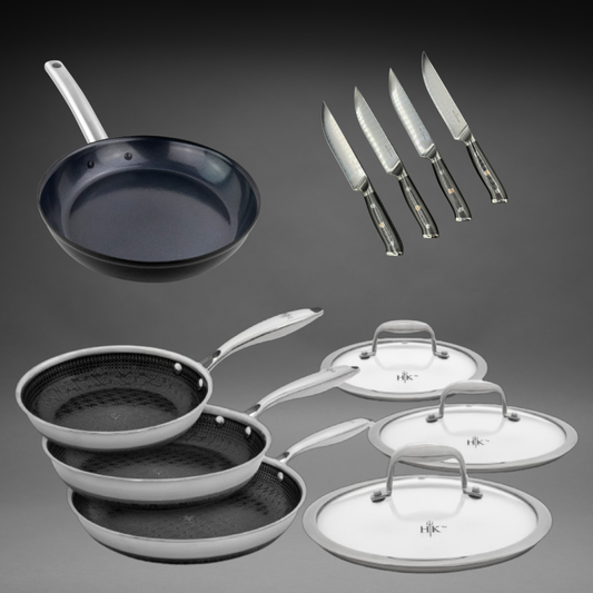 Steak, Sizzle and Forge: 11 Piece Set