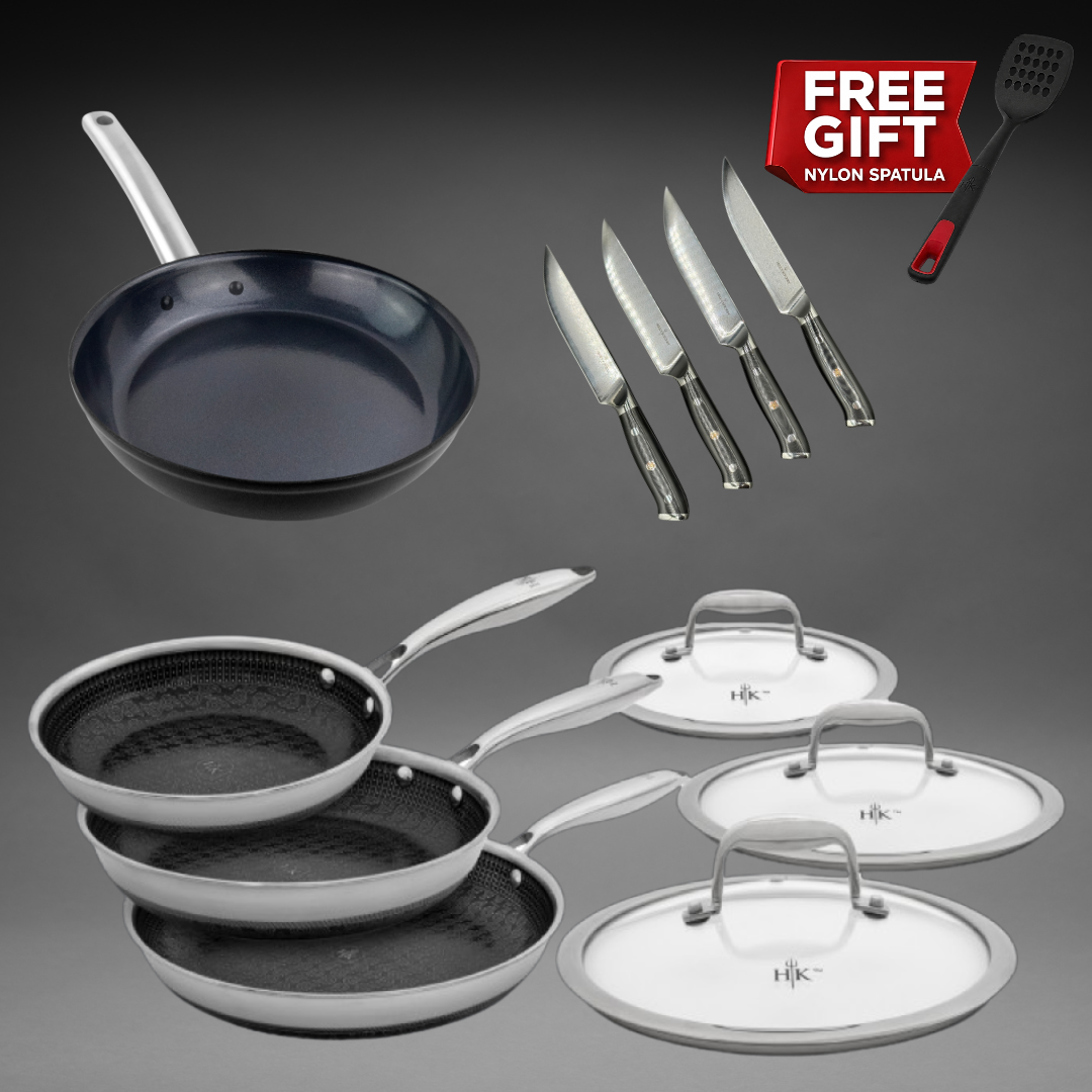 Steak, Sizzle and Forge: 11 Piece Set