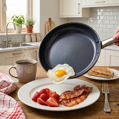 Forged Steel Frying Pan 11"