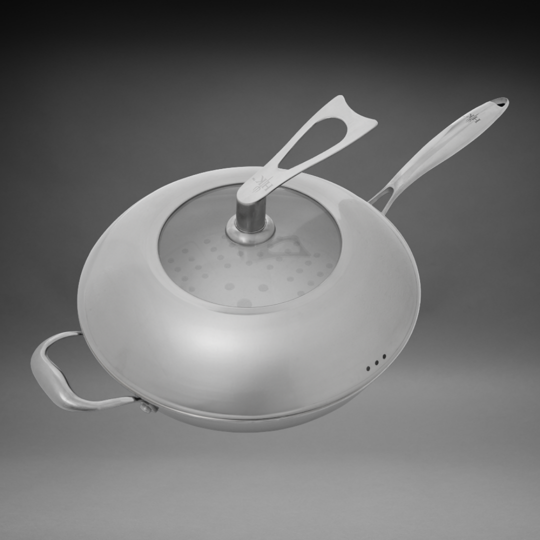 PFAS-Free Hybrid 12" Wok & Lid