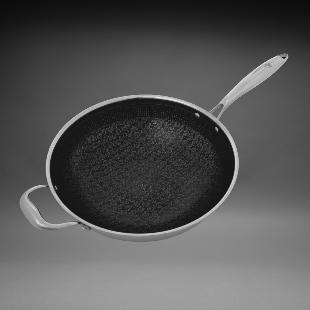 PFAS-Free Hybrid 12" Wok & Lid