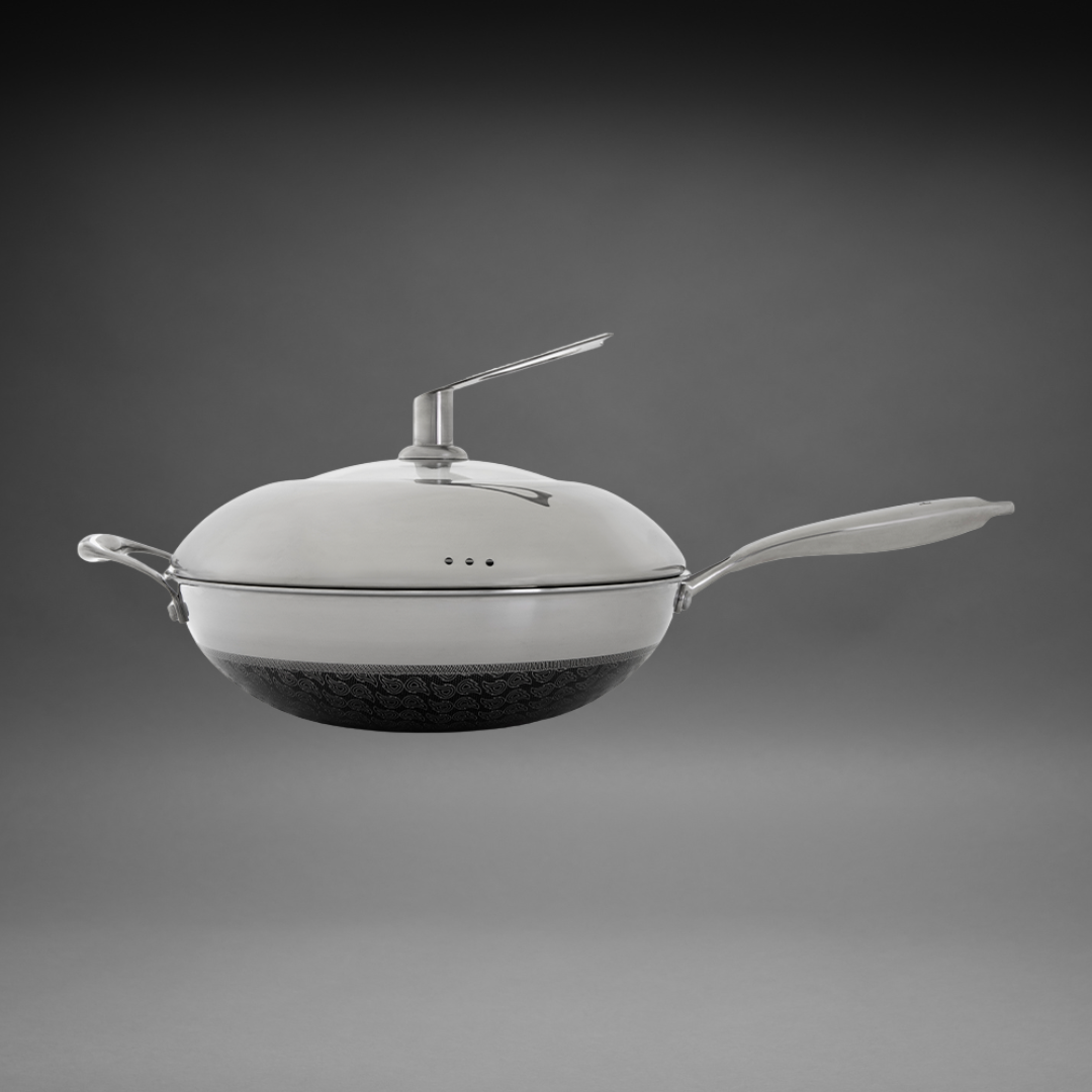 PFAS-Free Hybrid 12" Wok & Lid