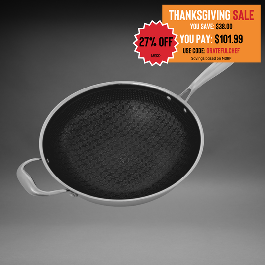 PFAS-Free Hybrid 12" Wok