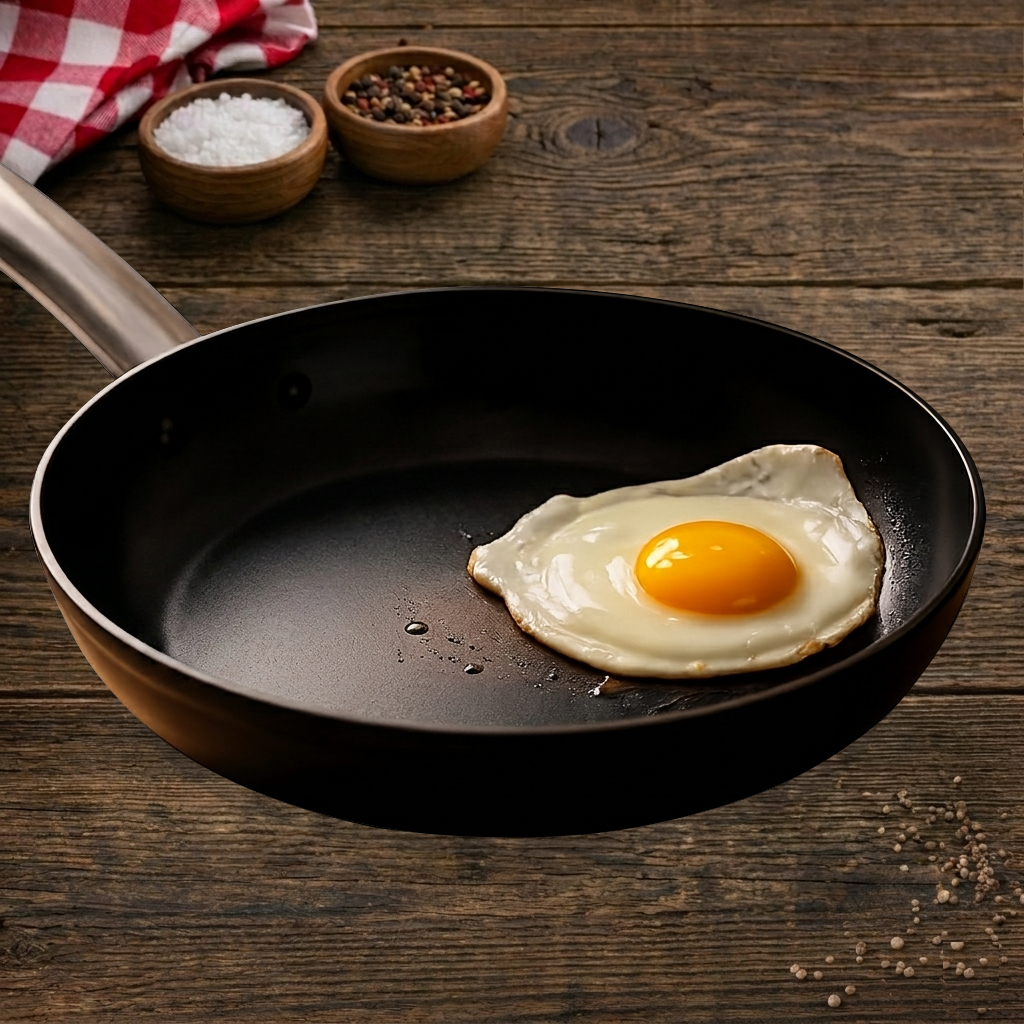 Forged Steel Frying Pan 11"